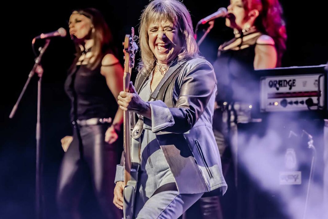 Suzi Quatro - The London Palladium - 13 November 2024. Photo: Robert Sutton/MetalTalk