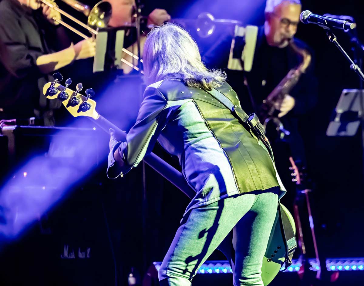 Suzi Quatro - The London Palladium - 13 November 2024. Photo: Robert Sutton/MetalTalk